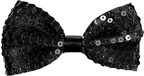 ERWACHSENE PAILLETTEN-FLIEGE, EINHEITSGRÖSSE, ERHÄLTLICH IN 6 FARBEN ERHÄLTLICH, SCHWARZ, GOLDFARBEN, GRÜN, SILBER, ROT ODER PINK BOWTIE. IDEAL FÜR CLOWNS, DANCE & STAGE HIER.