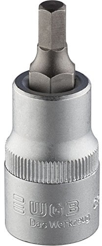 WESTFÄLISCHE GESENKSCHMIEDE 159216983 WGB Schraubendreher-Einsatz No. 363 DIN7422 1/2vierkant 17,0 mm Innensechskant, 17 mm