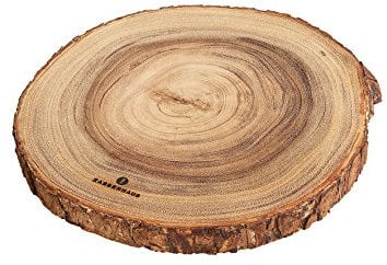 Zassenhaus 4006528059090 Servierplatte-4006528059090 Servierplatte, Holz, braun, 32cm