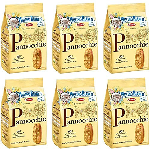 6x Mulino Bianco kekse Pannocchie mit Cornflakes 350g biskuits cookies kuchek