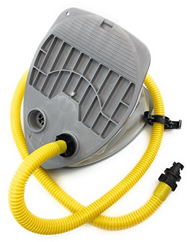 Seamax Foot Pump with HR Air Valve Adapter for Inflatable Boat