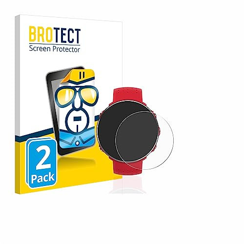 BROTECT (2 Stück Schutzfolie für Polar Vantage M Displayschutz Folie Ultra-Klar