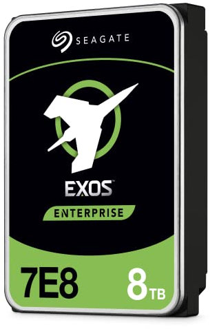 Seagate Exos 7E8, 8 To, Disque dur interne d’entreprise HDD, SAS, 3,5, pour entreprise et centre de données (ST8000NM001A)