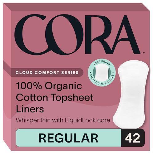 Cora Ultradünne Damen-Slipeinlagen aus Bio-Baumwolle (New Organic 42)