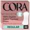 Cora Ultradünne Damen-Slipeinlagen aus Bio-Baumwolle (New Organic 42)