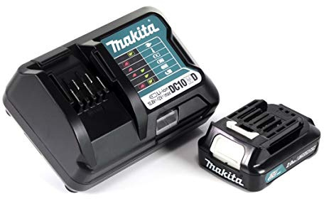 Makita Power Source Kit 12V mit 1x BL1021B Akku 2,0Ah + DC10WD Ladegerät