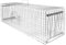 Petigi Lebendfalle Vogelfalle Falle Vogel Vögel Umsiedlung Fangen Voegel Lebend Wetterfest Robust Stabil Universal 2 Eingänge Ausbruchsicher 102 x 30 x 30 cm