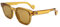 Sonnenbrillen Moncler ML0086 39E SHINY YELLOW 57/15/ UNISEX