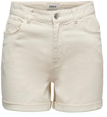 Onlvega Hw Mom DNM Shorts Noos