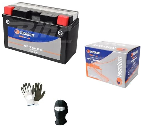 COMPATIBILE CON YAMAHA YP Majesty (4UC) 250 1996 A 1998 BATTERIA TECNIUM YT7B-BS 12V 6,5 AH BATTERIE 6,5 AMPERE 12 VOLT PRONTA PER L’UTILIZZO SPECIFICA MOTO SCOOTER 150X65X93MM