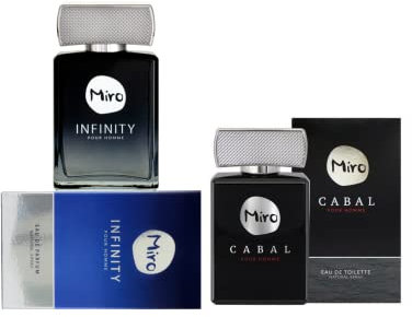 Miro Cabal Eau de Toilette Spray 75 ml + Miro Infinity Eau de Parfum Spray 75 ml