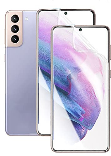 [2Pcs] Film de Protection d'écran Hydrogel pour Samsung Galaxy S21+ Plus 5G (6.7), [ HD] Film Protecteur TPU Souple