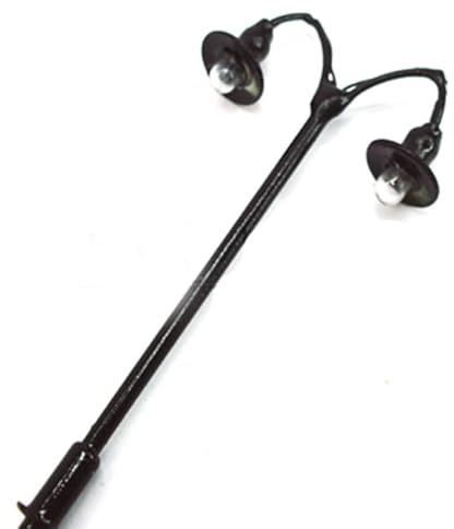 Gutshof miniaturen 10 STK. Lampen Laternen Spur H0 12V doppelflammig Modellbauleuchten 1:87 Lampe
