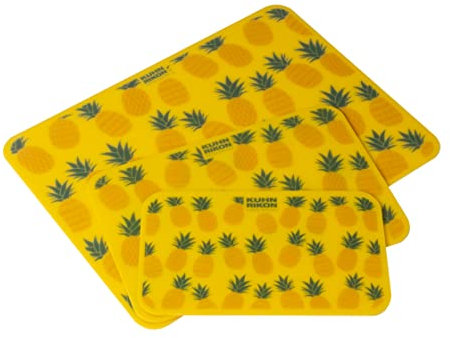 Kuhn Rikon 3-teilige Schneidebretter mit Ananas-Aufdruck