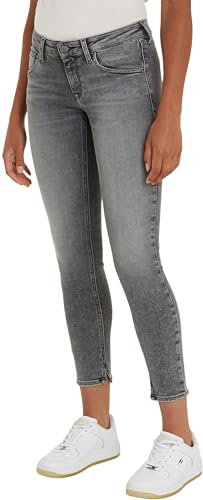 Tommy Jeans Damen Jeans Hose Scarlett Skinny Fit, Blau (Denim Black), 32W/28L