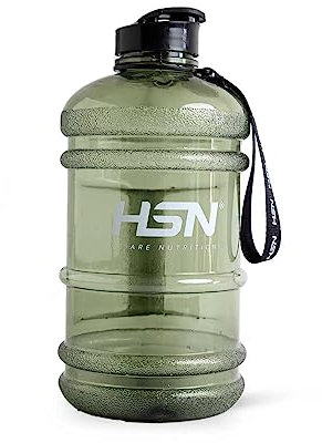 HSN Bidón We Are Nutrition! Libre de BPA | 2,2 litros | Verde | Alta capacidad, Plástico Antigolples y Fácil de Transportar | Con Cierre Hermético, Tapón Anti-Fugas | Sin Olores