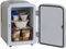 Syntrox Mini Kühlschrank Slab Warmhaltebox + Kühlbox, 12V Zigarettenanzünder Kühlschrank, Mobiles Kühlgerät, 4 Liter Kühlschrank, Niedriges Betriebsgeräusch, Einfach zu reinigen