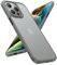 TORRAS Guardian für iPhone 15 Pro Hülle [Upgraded Zertifizierte Militärschutz] [Samtweiche Haptik] Handyhülle Case mit Abnehmbare Knöpfe Matte Grau