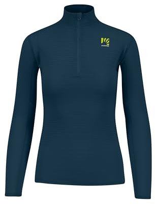KARPOS 2500814-071 CRODA Light W H.Zip Maglia Lunga Donna Midnight Taglia L