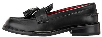 Joop! - decoro lucente Slipper, Echtleder Freizeitschuh für Herren in Schwarz, Mokassin (4140007482-900, EU Schuhgrößensystem, Erwachsene, Damen, Numerisch, M, 40)