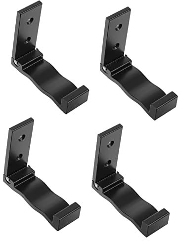 Zerodeko 4pezzi Ganci Da Parete Pieghevoli Ganci Per Asciugamani e Cappelli Moderni Da Bagno Durevoli