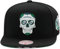 Mitchell & Ness Dallas Mavericks NBA Sugar Skull Snapback Hat Verstellbare Kappe - Schwarz, Schwarz, Einheitsgr��e
