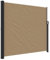 vidaXL Auvent latéral rétractable Taupe 180x600 cm, écran d’intimité de Jardin, Brise-Vue de Balcon, écran d'extérieur, Brise-Vue d'extérieur