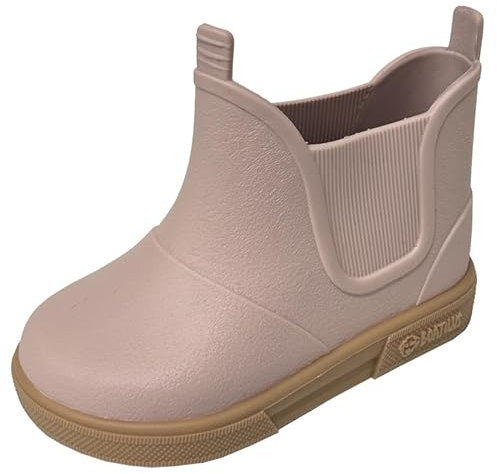Boatilus BabyBeatly, stivali da pioggia unisex, da bambino, 100% impermeabili Rosa Antico tg.23