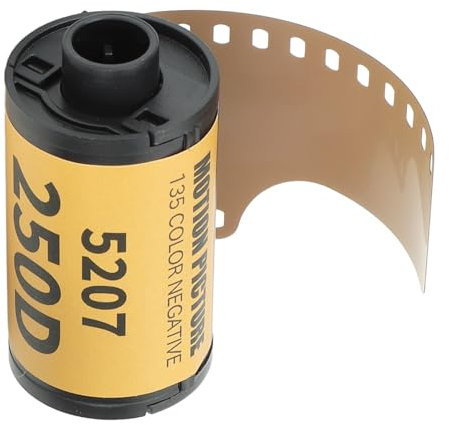 35mm Color Print Film, Wide Exposure ECN 2 Roll Professional Process Camera Photo Disposable Accessories High Resolution Vintage Photography for 135 Camera Outdoor Indoor