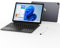 AE86 2-in-1 Tablet/Laptop (2025), 10.1 Windows 11 Pro Tablet PC with Keyboard and Stylus Pen, 12GB RAM 256GB SSD, Intel Core Processor, MS Office 2024 Included, BT5.0 WiFi, USB A, Type-C, Micro HDMI