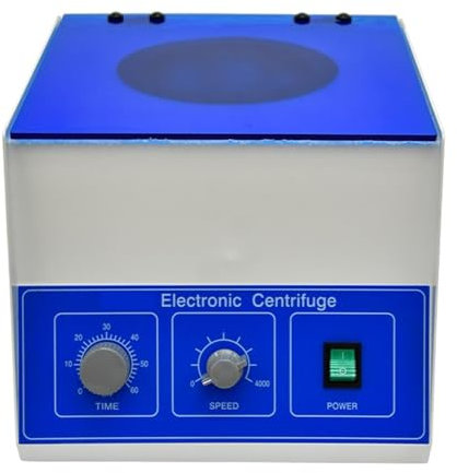 Centrifugeuse, Centrifugeuse de laboratoire 50 ml × 6 tubes 4000 tr/min centrifugeuse électrique PRP force centrifuge 2770xg,Centrifugeuse De Plasma