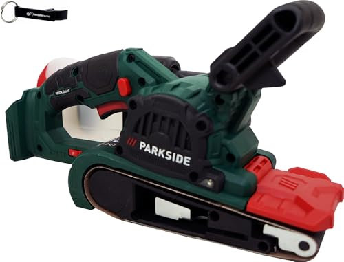 HEADNMORE® Bundle - PARKSIDE® 20V Akku Bandschleifer PBSDA 20 (ohne Akku) +Schlüsselanhänger