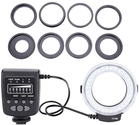 Domary FC-100 Portable LED Flash Video Camera Fill Light Kit for Photography Lovers