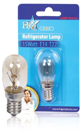 HQ Ampoule E14 15W 220V T22 - Fluorescente Warm White - 1 Unité