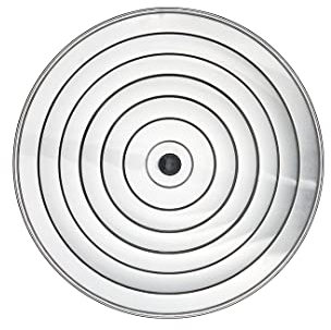 Garcima Aluminio Tapa, Plata, 55 cm, Pack de 10