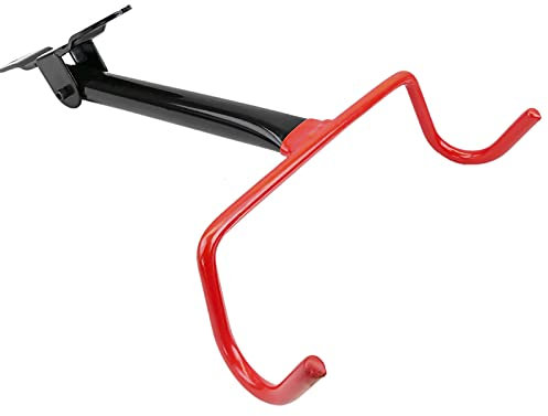 PrimeMatik - Soporte de Pared con Gancho Plegable para Colgar Bicicleta