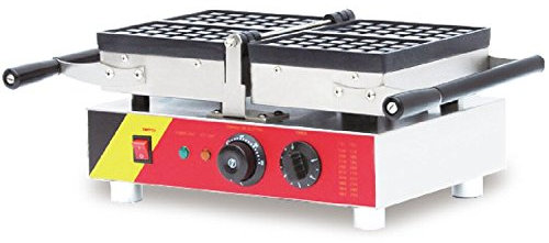 Generic Commercial Use Nonstick 4-slice 110v 220v Electric Traditional Belgian Waffle Maker