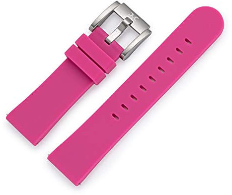 TW Steel Marc Coblen Armband Uhrenband Uhrenarmband Silikon 22 MM Pink SB_P_S