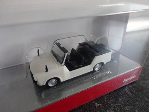 herpa 024808-003 Other License Fahrzeug Trabant Kübel, Perlweiß
