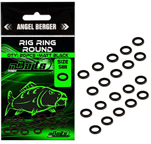 Angel-Berger Magic Baits Rig Ring Round 5mm Boilierig Karpfenkleinteile Carptackle