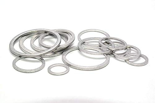 Aluminiumdichtung 30 x 36 x 2 DIN7603 A 10 Stück Aluminium Alu Dichtringe Dichtungsringe aus Al Aluminiumringe