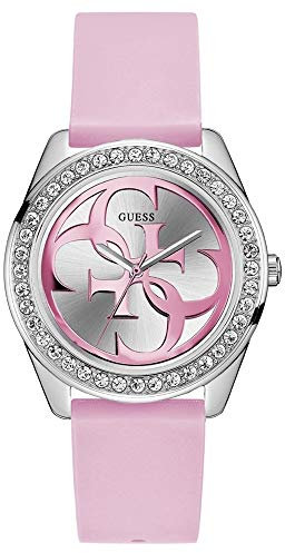 Guess Femmes Analogique Quartz Montre avec Bracelet en Silicone W1240L1