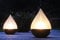 Arnusa Solarleuchte Tropfen zum hängen oder stellen 2er Set Tischlampe Gartenlampe Solarlampe Hängeleuchte
