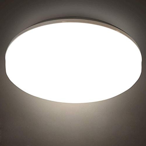 RAWNICE Bathroom Lights Ceiling,18W,26cm,4000K Nature White,1660ML,Fitting Indoor Lamp for Bathroom, Kitchen,Bedroom, Hallway, Corridor, Balcony, Living Room