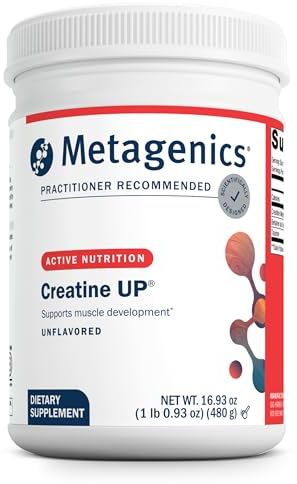 Metagenics Creatine UP – Creatine Supplement for Women & Men with Betaine & Taurine – Supports Muscle Growth, Strength & Recovery – Non-GMO, Gluten-Free – 16.93 oz (480g)