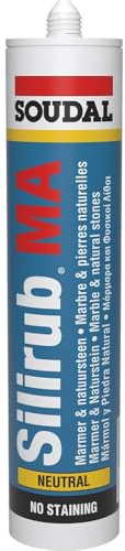 Silirub MA Neutral Silikon Dichtstoff Soudal 310 ml Jasmin-Patrone