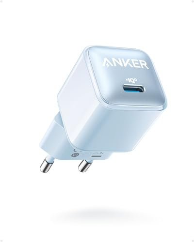 Anker Nano USB-C Ladegerät 20W, PIQ 3.0 Kompaktes strapazierfähiges Schnellladegerät, Anker Nano Pro Netzteil, Kompatibel mit iPhone 14/14 Pro/14 Pro Max, Galaxy, Pixel 4/3, iPad (Ohne Ladekabel)