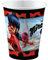 Amscan 9902874-66 - Becher Miraculous, 8 Stück, Füllvolumen 250 ml, Papier, Pappbecher, Party-Becher, Einweggeschirr, Kindergeburtstag