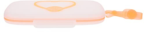 EXCEART Tragbare Baby Wischbox Für Unterwegs Mit Silikondichtung Feuchttücherspender Mit Einhandöffnung Für Kinderwagen Und Reisetaschen 22X5.3X1.2 Zoll