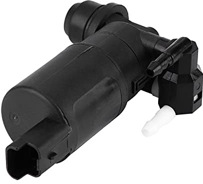 Akozon Pompe de Lave-glace, Pompe de Lave-glace à Double Sortie de Voiture Pompe de Lave-glace pour Citroen Xsara Picasso 1999-2010 à Double Sortie